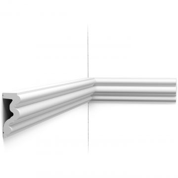 Молдинг для стен Orac Decor (Орак Декор) P4025, 83х34, 2000 мм, Полиуретан
