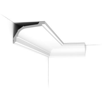 Потолочный карниз Orac Decor (Орак Декор) C220, 116х76, 2000 мм, Полиуретан