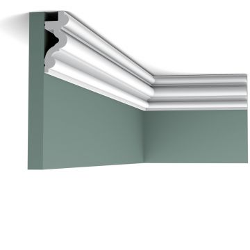 Классический потолочный карниз Orac Decor (Орак Декор) C324, 83х34, 2000 мм, Полиуретан
