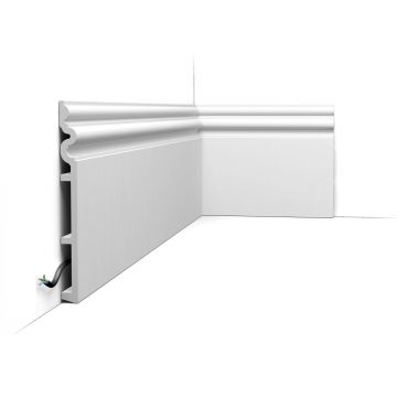 Плинтус напольный Orac Decor (Орак Декор) SX193, 250х22, 2000 мм, Дюрополимер