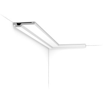 Потолочный карниз Orac Decor (Орак Декор) C356, 100х20, 2000 мм, Полиуретан