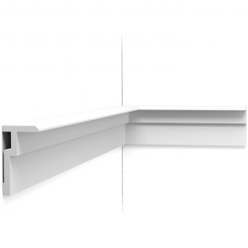 Потолочный карниз Orac Decor (Орак Декор) CX197, 93х50, 2000 мм, Дюрополимер