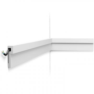 Плинтус напольный Orac Decor (Орак Декор) PX198, 83х20, 2000 мм, Дюрополимер