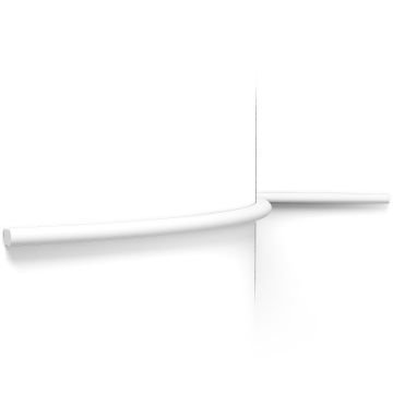 Молдинг гибкий для стен Orac Decor (Орак Декор) PX209F, 18х10, 2000 мм