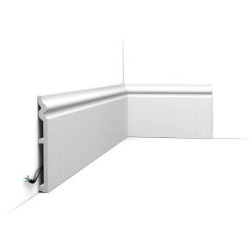 Плинтус напольный Orac Decor (Орак Декор) SX206, 180х18, 2000 мм, Дюрополимер