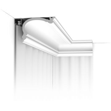 Потолочный карниз Orac Decor (Орак Декор) C341 Heritage M, 122х88, 2000 мм, Полиуретан