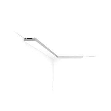 Потолочный карниз Orac Decor (Орак Декор) SX162 Square (Квадрат), 40х10, 2000 мм, Дюрополимер
