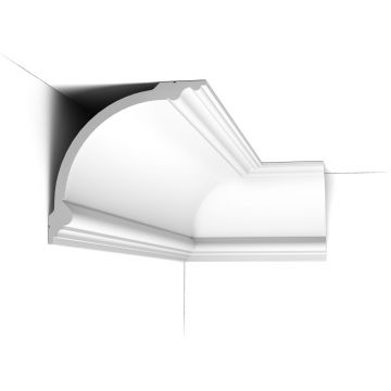 Потолочный карниз Orac Decor (Орак Декор) C338 Barock, 182х182, 2000 мм, Полиуретан