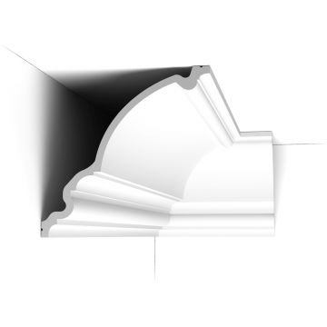 Потолочный карниз Orac Decor (Орак Декор) C336 Barock, 271х266, 2000 мм, Полиуретан