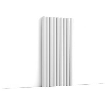 Декоративная панель Orac Decor (Орак Декор) WX218-2600 Flute XL (Флейта Альт), 248х17, 2600 мм, Дюрополимер
