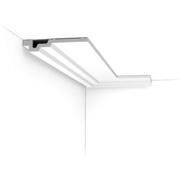 Потолочный карниз Orac Decor (Орак Декор) C353, 165х30, 2000 мм, Полиуретан