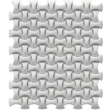 Декоративная стеновая панель Прима Лепнина (Prima Lepnina) 3D Панель 23, 600х20х500 мм