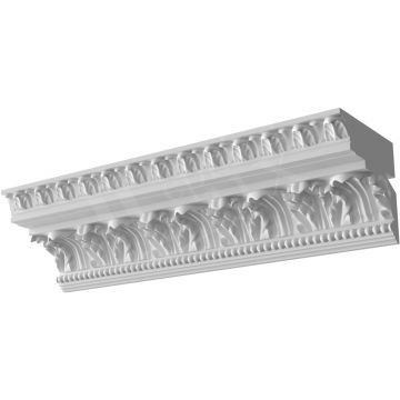 Карниз формовой Прима Лепнина (Prima Lepnina) КФ154, 1030х145х155 мм