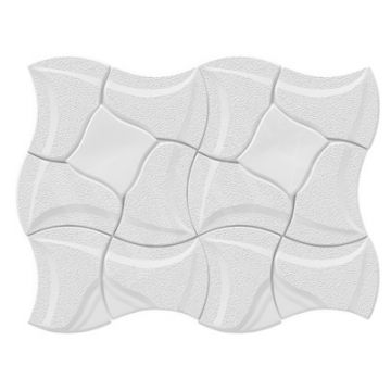 Настенная плитка Прима Лепнина (Prima Lepnina) 3D плитка 3, 94х6х94 мм