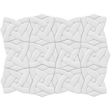 Настенная плитка Прима Лепнина (Prima Lepnina) 3D плитка 4, 121х7х154 мм