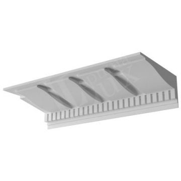 Карниз формовой Прима Лепнина (Prima Lepnina) КФ196б, 1000х327х145 мм