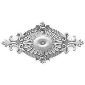 Потолочная розетка Прима Лепнина (Prima Lepnina) Р65, 600х310х27 мм