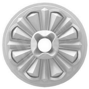 Потолочная розетка Прима Лепнина (Prima Lepnina) Р103, 161х161х28 мм