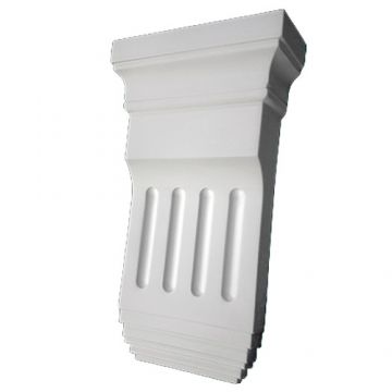 Консоль Оптимал декор (Optimal decor) DK-0815 268х53х157 мм Белый