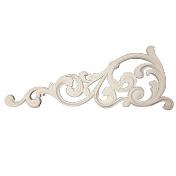 Орнамент Оптимал декор (Optimal decor) OD-708 250х17х645 мм Белый