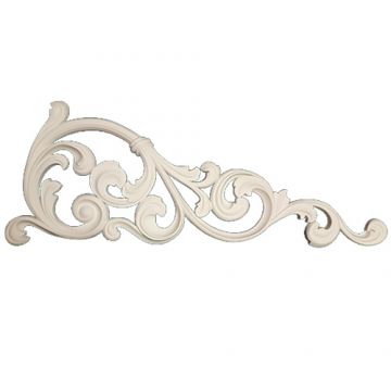 Орнамент Оптимал декор (Optimal decor) OD-709 250х17х645 мм Белый