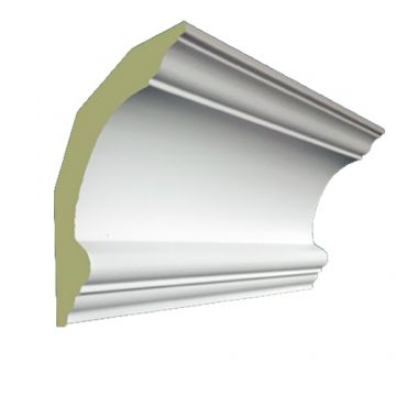 Карниз Оптимал декор (Optimal decor) К 1102 112х80х2200 мм Белый