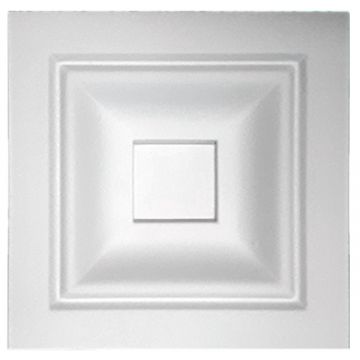 Дверной декор Оптимал декор (Optimal decor) D-1006 97х30х97 мм Белый