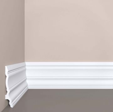 Плинтус напольный Bello Deco (Белло Деко) XPS BD П21 2000х17х100 мм, Белый 00-00105484