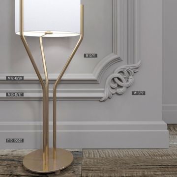 Декоративный угол к молдингу Bello Deco (Белло Деко) М12У1 133х133 мм, 00-00104618