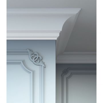 Декоративный угол к молдингу Bello Deco (Белло Деко) М12У1 133х133 мм, 00-00104618