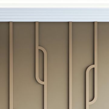 Декоративный угол к молдингу Bello Deco (Белло Деко) М19У1 60х60 мм, 00-00107470
