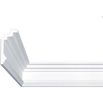 Карниз потолочный Bello Deco (Белло Деко) С6/80 2000х40х80 мм, 00-00103994