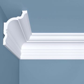 Карниз потолочный Bello Deco (Белло Деко) XPS BD К10 2000х70х100 мм, 00-00004642