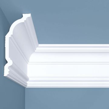 Карниз потолочный Bello Deco (Белло Деко) XPS BD К2 2000х60х140 мм, 00-00004634
