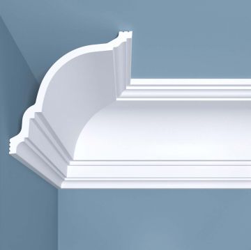 Карниз потолочный Bello Deco (Белло Деко) XPS BD К22 2000х120х120 мм, КА-00000239