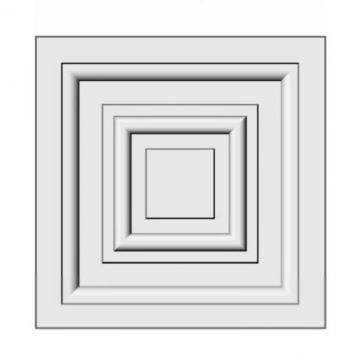 Вставка декоративная Bello Deco (Белло Деко) В2 82х82х21 мм, 00-00106514