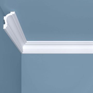 Карниз потолочный Bello Deco (Белло Деко) XPS BD К8 2000х30х45 мм, 00-00004640