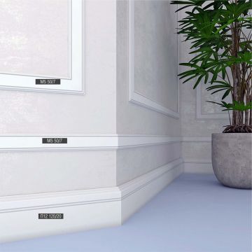 Молдинг Bello Deco (Белло Деко) XPS BD М5 2000х7х50 мм, 00-00106422