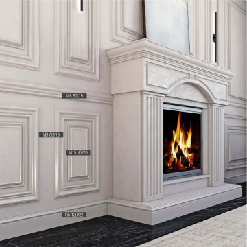 Молдинг Bello Deco (Белло Деко) XPS BD М9 2000х19х80 мм, 00-00107786