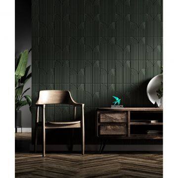 Композитная декоративная панель Decoplume (Декоплюме) Kabanchiki Slim Wave 2 297х99х5 мм, DP117 SLIM