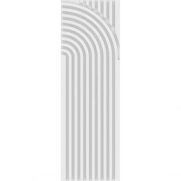 Композитная декоративная панель Decoplume (Декоплюме) Kabanchiki Slim Wave 1 297х99х5 мм, DP116 SLIM