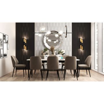 Композитная декоративная панель Decoplume (Декоплюме) Kabanchiki Base 2 297х99х10 мм, DP107