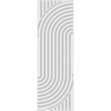 Композитная декоративная панель Decoplume (Декоплюме) Kabanchiki Slim Wave 5 297х99х5 мм, DP120 SLIM