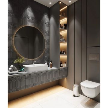 Композитная декоративная панель Decoplume (Декоплюме) Kabanchiki Slim Wave 5 297х99х5 мм, DP120 SLIM