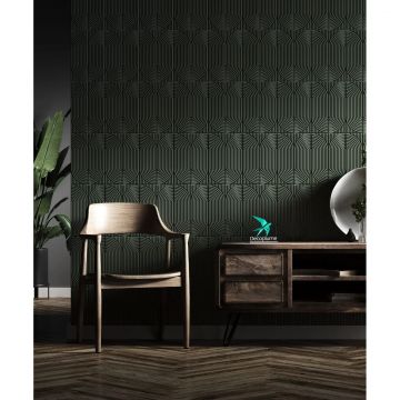Композитная декоративная панель Decoplume (Декоплюме) Kabanchiki Slim Wave 5 297х99х5 мм, DP120 SLIM