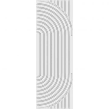 Композитная декоративная панель Decoplume (Декоплюме) Kabanchiki Slim Wave 3 297х99х5 мм, DP118 SLIM