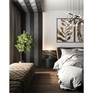Композитная декоративная панель Decoplume (Декоплюме) Kabanchiki Slim Wave 3 297х99х5 мм, DP118 SLIM