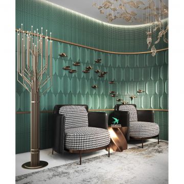 Композитная декоративная панель Decoplume (Декоплюме) Kabanchiki Slim Honey 1 297х99х5 мм, DP112 SLIM