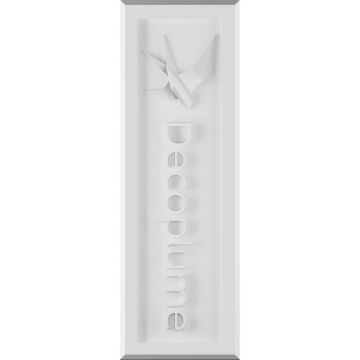 Композитная декоративная панель Decoplume (Декоплюме) Kabanchiki Branded 1 297х99х10 мм, DP125