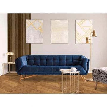 Декоративная панель My step (Май Стэп) Wall panels Коричневый с черными вставками и золотом 2900х160х13,5 мм, MSP110